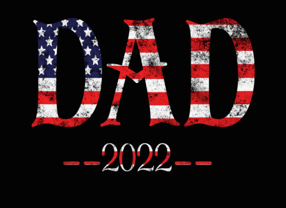 Gifts DAD 2022 Man Myth Legend USA Flag Graphics