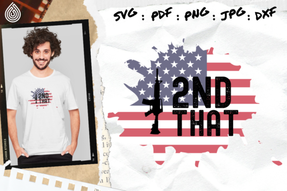 I Second That AR, American Flag Graphics