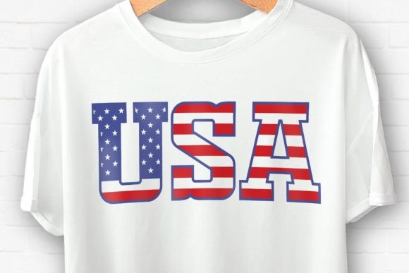 USA American Flag Svg: Graphics and Crafts for Real Publishing